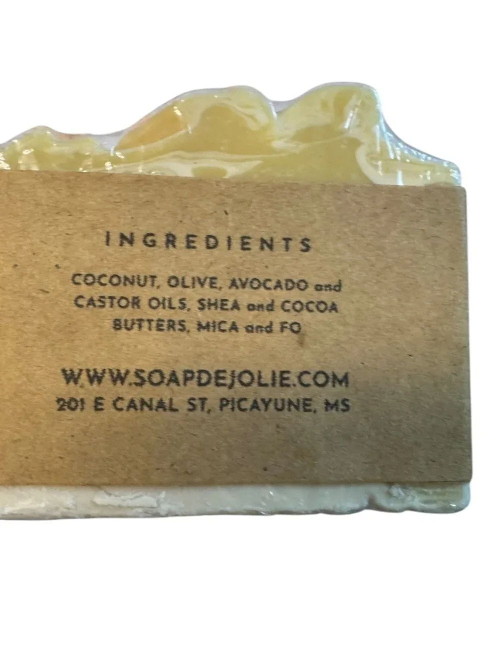 Handcrafted De‎ Jolie Soap Set Of 3 NEW